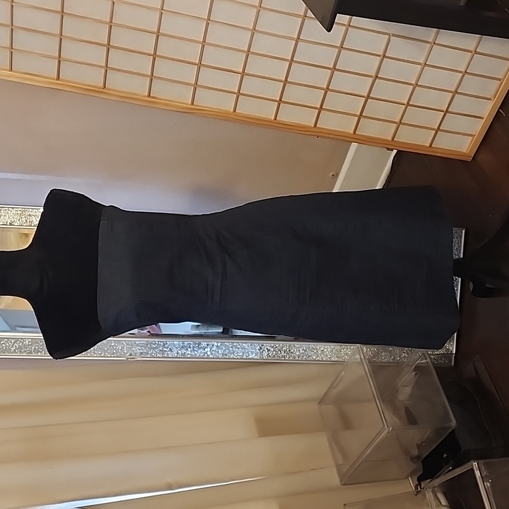 Ann Taylor Strapless Denim Dress Size 6 Stretch